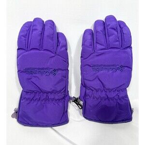 Womens Large PurpleColumbia Winter Gloves Snowboarding Skiing Thick Outdoors